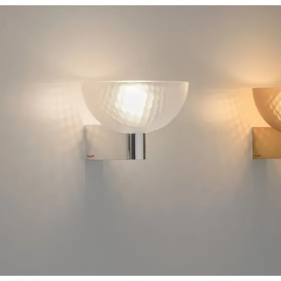 Kartell Fata LED-Wandleuchte transparent - Design von Piero Lissoni