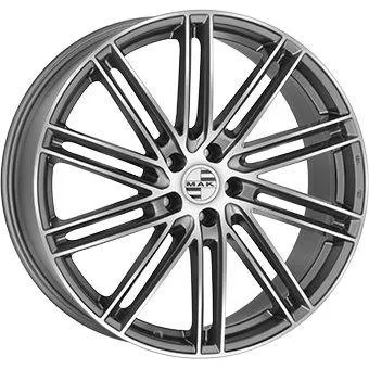 MAK LEIPZIG-D Felge Gun Metal Mirror Face 11.5Jx22 5x130 ET52