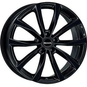 MAK WOLF Felge 6.5Jx16 5x100 ET35 Schwarz Glanz