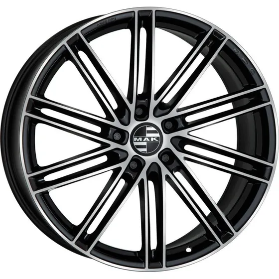 MAK Leipzig Black Mirror Felge 10.0Jx20 5x130 ET49