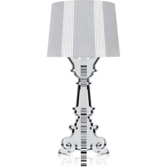 Kartell Bourgie Tischleuchte Chrom - Design-Ikone von Ferruccio Laviani