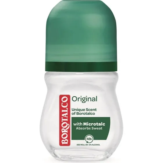 Borotalco Original Deo Roll-on 48h Anti-Transpirant, 50 ml