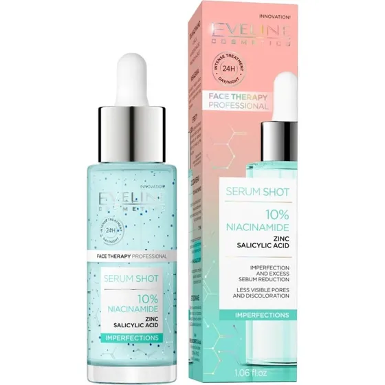 Eveline Cosmetics Face Therapy Professional Serum Shot 10% Niacinamid, 30 ml