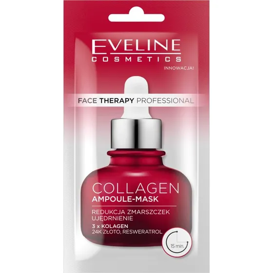Eveline Cosmetics Face Therapy Kollagen Gesichtsmaske, 8 ml