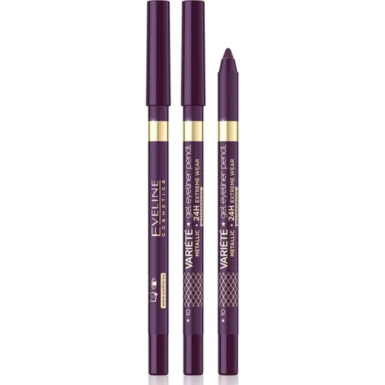 Eveline Cosmetics Variete Wasserfester Gel-Eyeliner 10 Aubergine