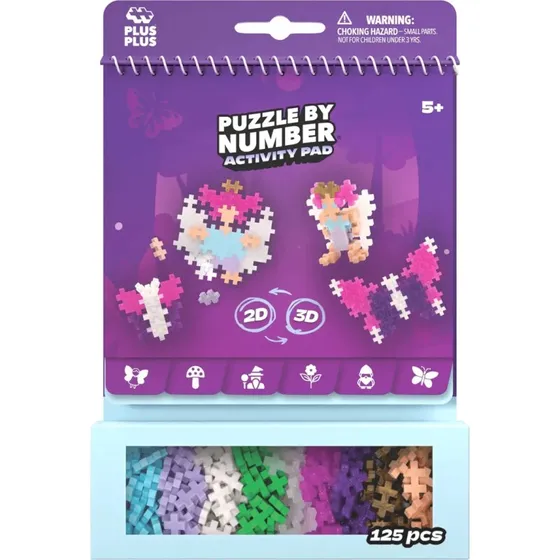 Plus-Plus Activity Set Verzauberter Wald, 125 Teile