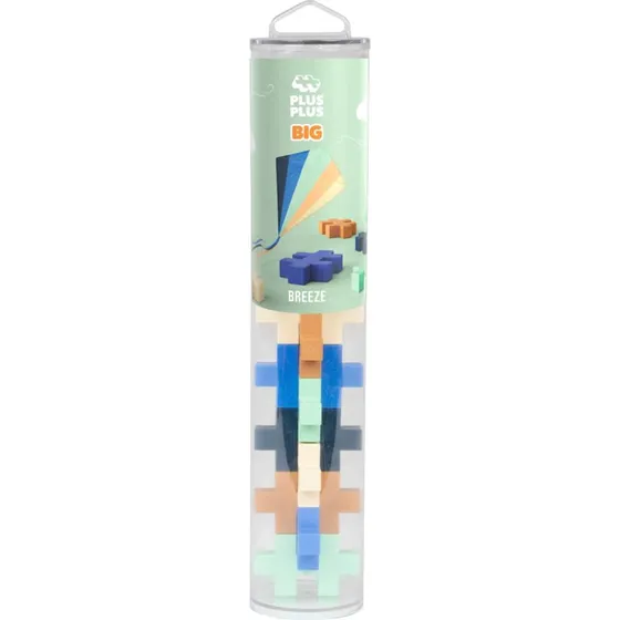 Plus-Plus BIG Breeze Colormix Baukasten, 15 große Teile