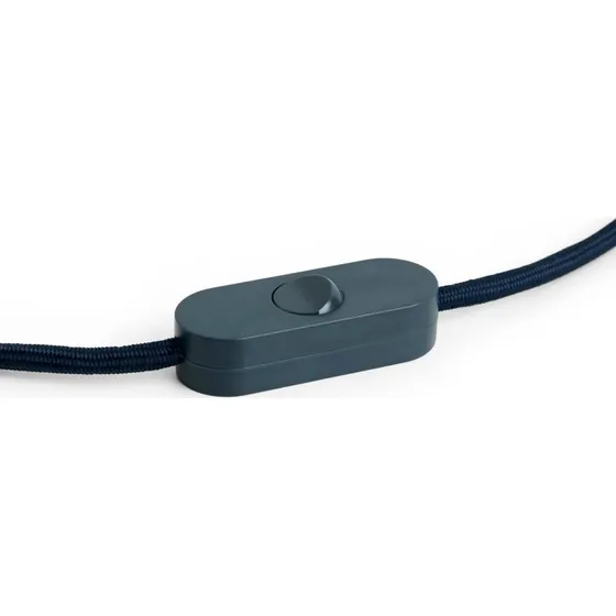 HAY COMMON E27-Lampenfassung, dunkelblau, 2,4 m Kabel