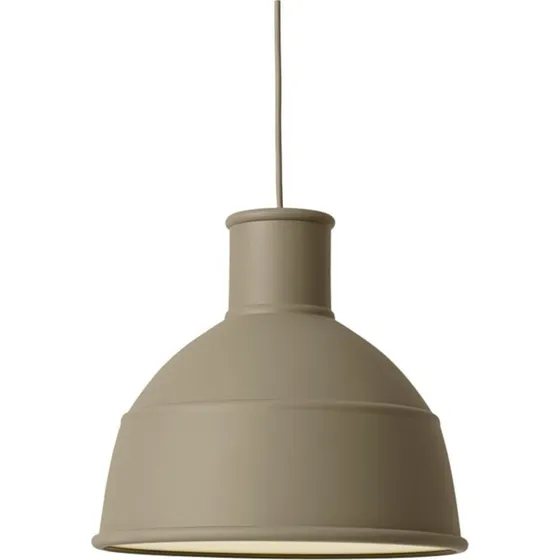 Muuto Unfold Pendelleuchte Olive - Silikon Designleuchte