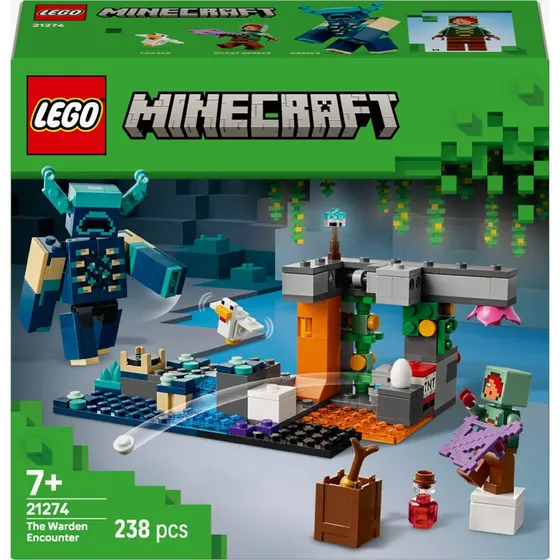 LEGO Minecraft 21274 Begegnung mit dem Wächter