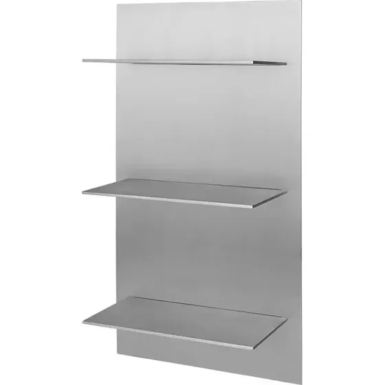 Ferm Living Wandregal Lager Aluminium 65 cm
