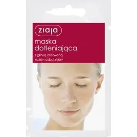Ziaja Oxygenierende Gesichtsmaske mit roter Tonerde, 7ml