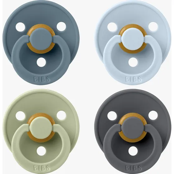 BIBS 4er-Pack Colour Schnuller Latex ab 6M