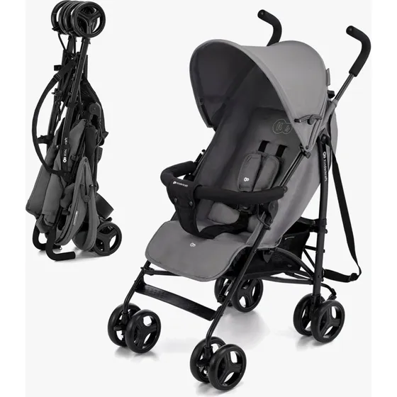 Kinderkraft Buggy TIK Grau - Leichter Reisebuggy ab Geburt