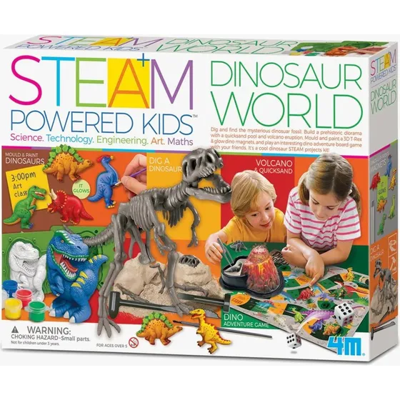 4M STEAM Experimentierkasten Dinosaurier Welt