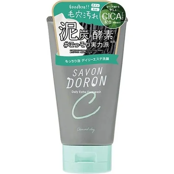 Savon Doron Daily Face Wash Charcoal Clay 120g
