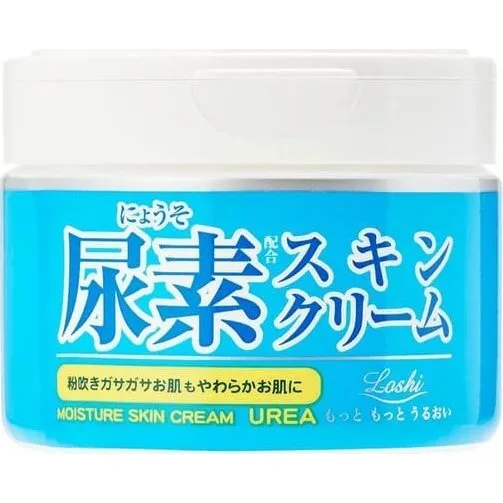 Loshi Moist Aid Urea Skin Cream, intensiv feuchtigkeitsspendend, 220g