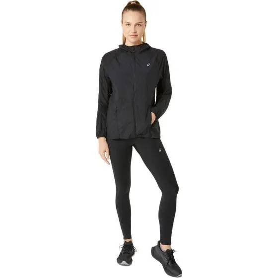 ASICS Road Packable Jacket Damen - Schwarz - XS