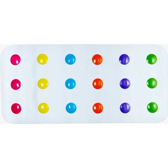 Munchkin Badewannenmatte Punkte - Rutschfeste Badeschutzzone