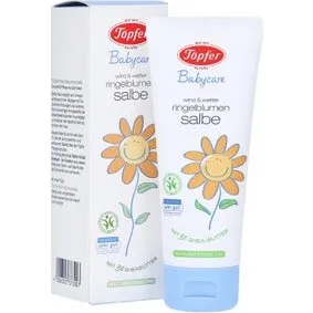 Tpfer Babycare Ringelblumensalbe Wind & Wetter 75 ml