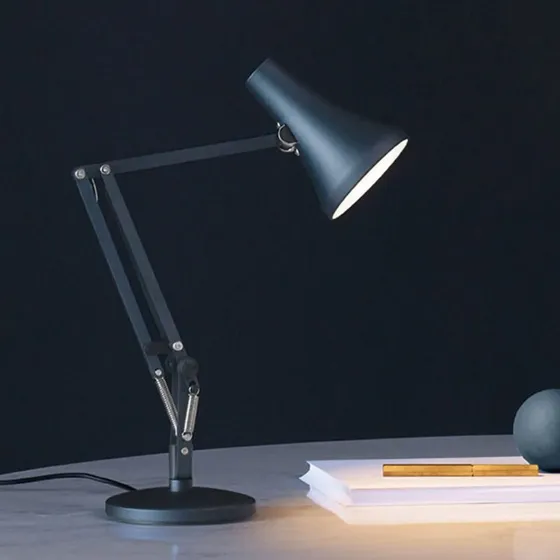 Anglepoise 90 Mini Mini LED-Tischlampe - Stahlblau