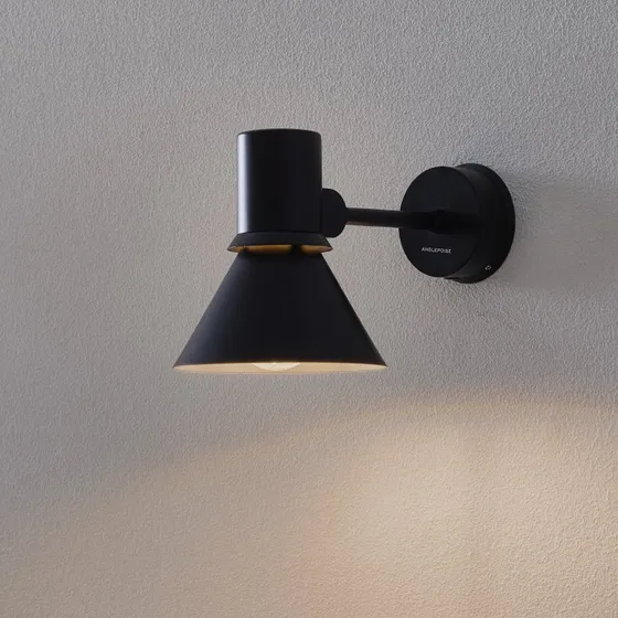 Anglepoise Type 80 W1 Wandlampe, Mattschwarz