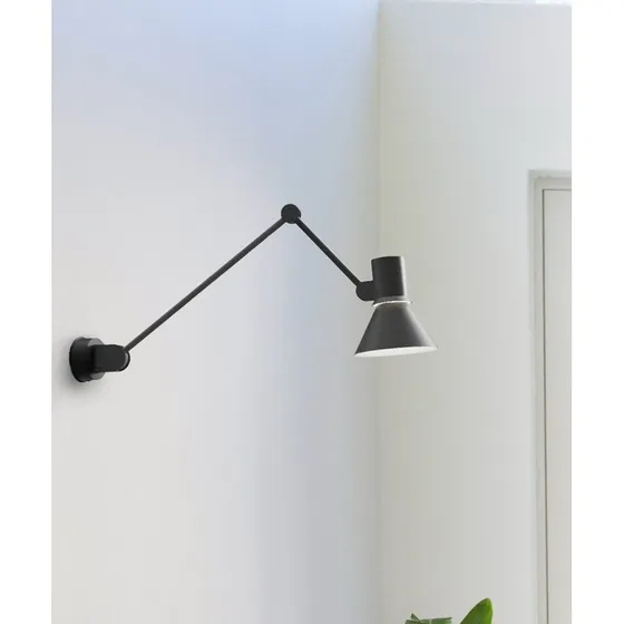 Anglepoise Type 80 W3 Wandleuchte Matt Schwarz