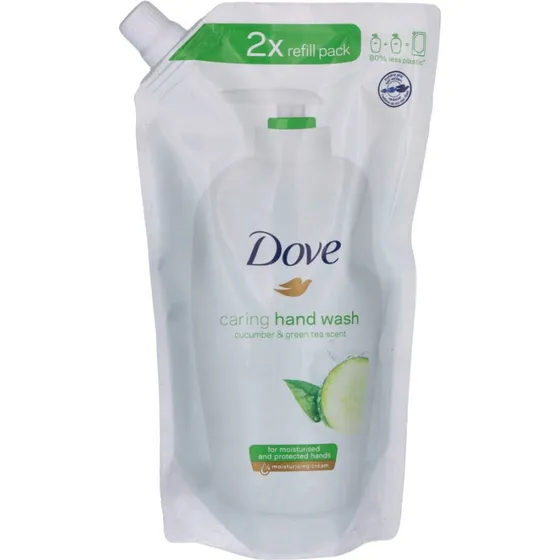 Dove Caring Hand Wash Refill Cucumber & Green Tea 500 ml