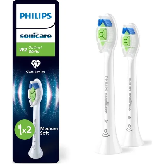 Philips Sonicare Sensitive Ersatzbürstenköpfe HX6062/87, 2 Stück