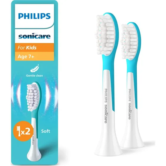 Philips Sonicare Kinderzahnbürsten-Nachfüllpackung HX6042/90 (2er Pack)