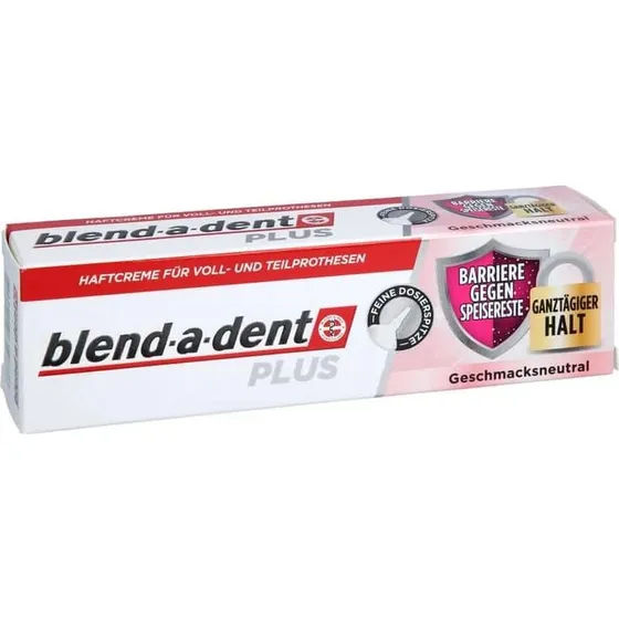 Blend-a-dent Plus Haftcreme Barriere, geschmacksneutral, 40g