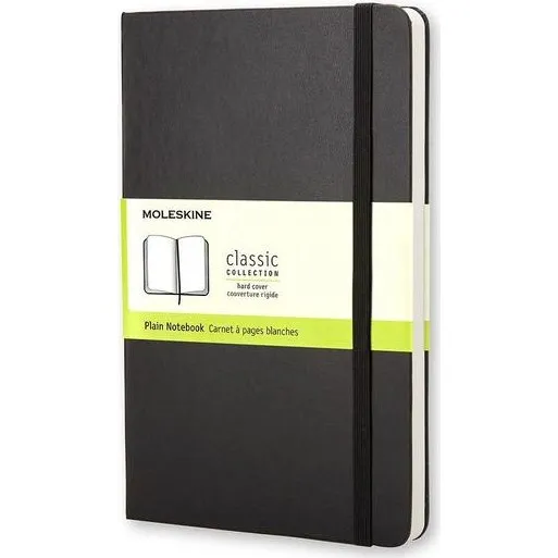 Moleskine Notizbuch Blanko A6 Hardcover Schwarz