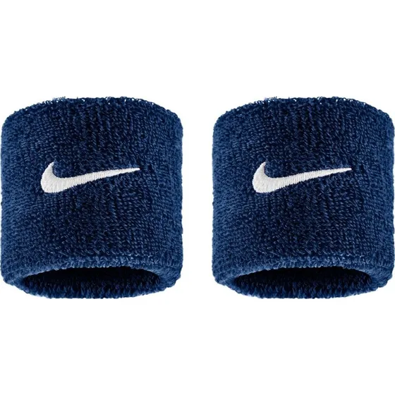 Nike Swoosh Classic Wristbands 2er-Pack Navy/White