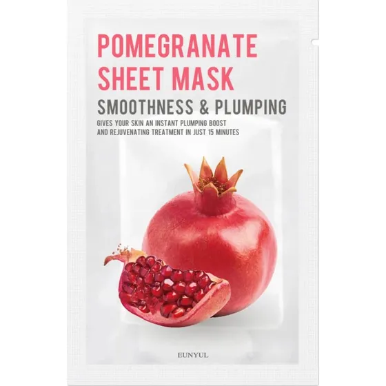 Eunyul Granatapfel Sheet Mask Straffend & Glättend, 22ml