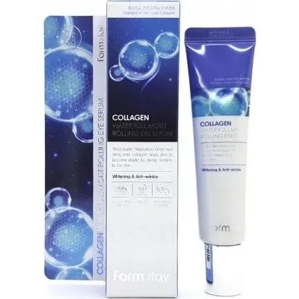 Farmstay Collagen Water Full Moist Rolling Eye Serum