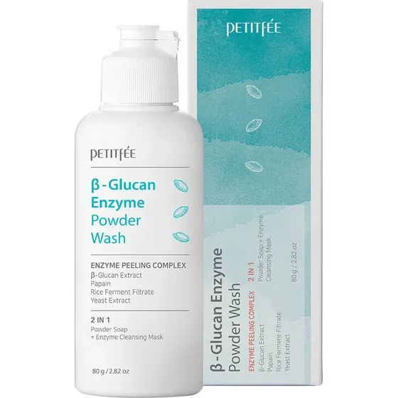 PETITFEE Beta Glucan Enzyme Powder Wash - 80g