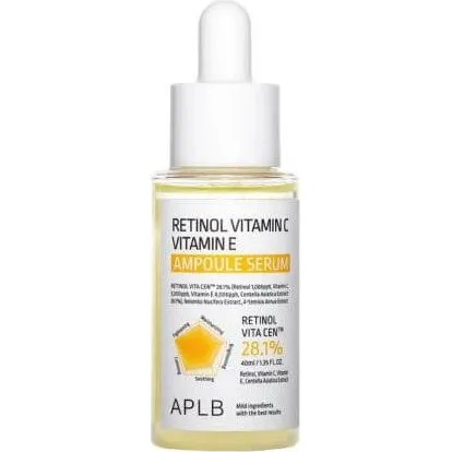 Aplb Retinol Vitamin C & E Ampoule Serum, 40 ml