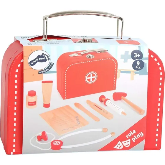 Small Foot Arztkoffer Spielset aus Holz für Kinder ab 36 Monaten