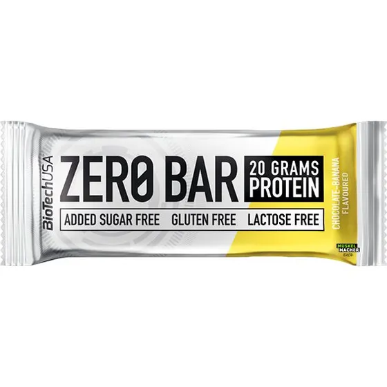 BioTech USA Zero Bar Protein Chocolate Banana 50g