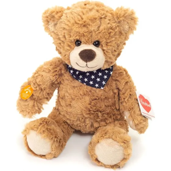 Hermann Teddy Collection Herzekind Teddy Rufus, 30 cm, Nougatbraun