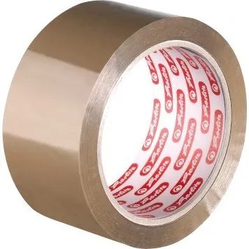 herlitz Verpackungsklebeband braun, 50 mm x 66 m, PP, geräuscharm