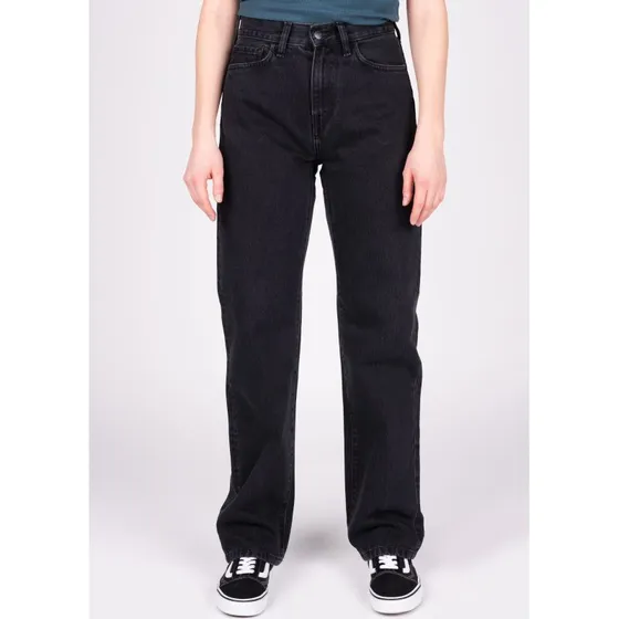 Carhartt WIP W Noxon Pant Black Stone Washed