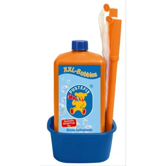 Pustefix XXL-Bubbles-Set mit 1000 ml Flssigkeit ab 4 Jahre