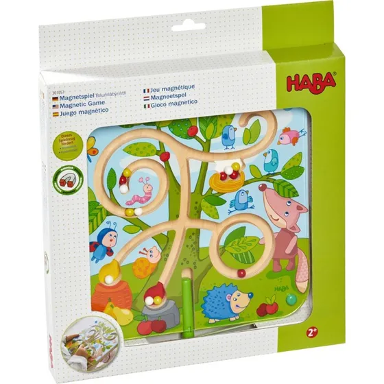 HABA Magnetspiel Baumlabyrinth für Kinder ab 2 Jahren