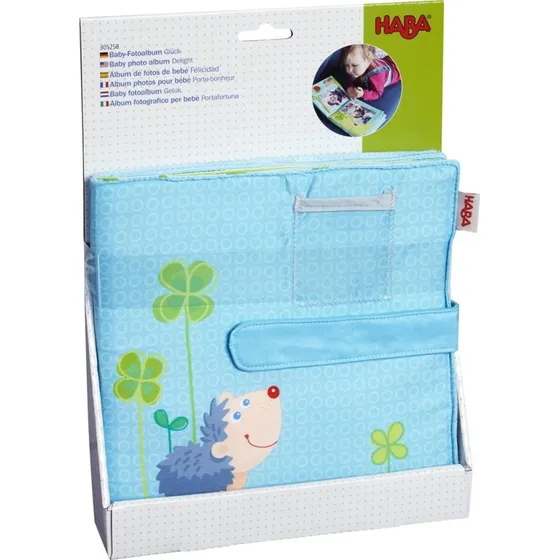 HABA Stoffbuch Baby-Fotoalbum Glück