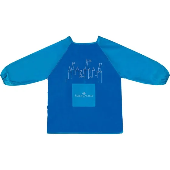 Faber-Castell Malschürze für Kinder, Blau, Einheitsgröße