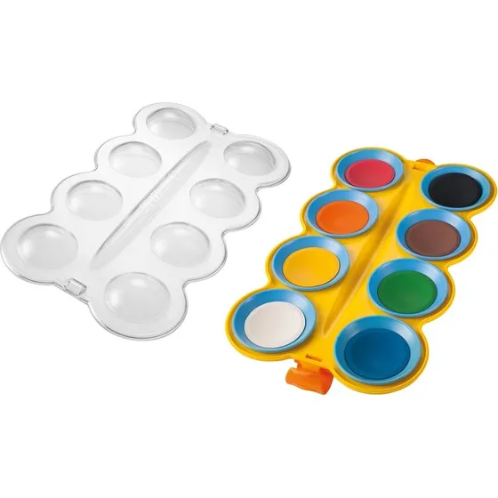 Pelikan Kinder-Malkasten mini-friends® mit 8 Farben und Pinsel