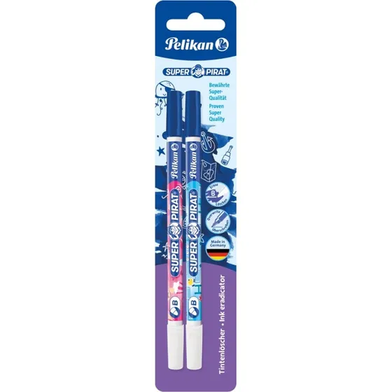 Pelikan Tintenlöscher Super Pirat 850B, 2er Set, Strichstärke B