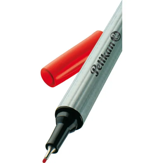 Pelikan Fineliner 96 Rot, 0,4 mm Strichstärke