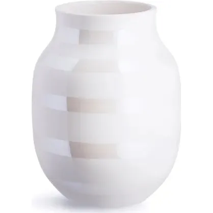 Kähler Omaggio Vase Perlmutt 20 cm